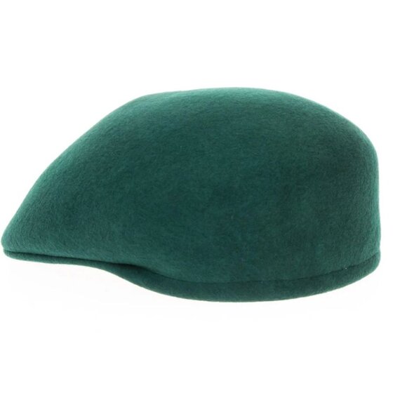Ferrecci Green Blend Flat Cap 100% Australian Wool - Picture 3 of 4